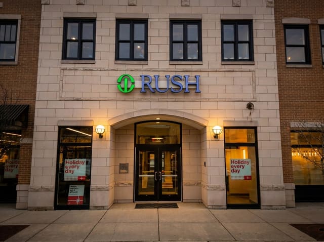 Rush Medical — Healthcare in Hinsdale, IL (TFA Signs project photo)