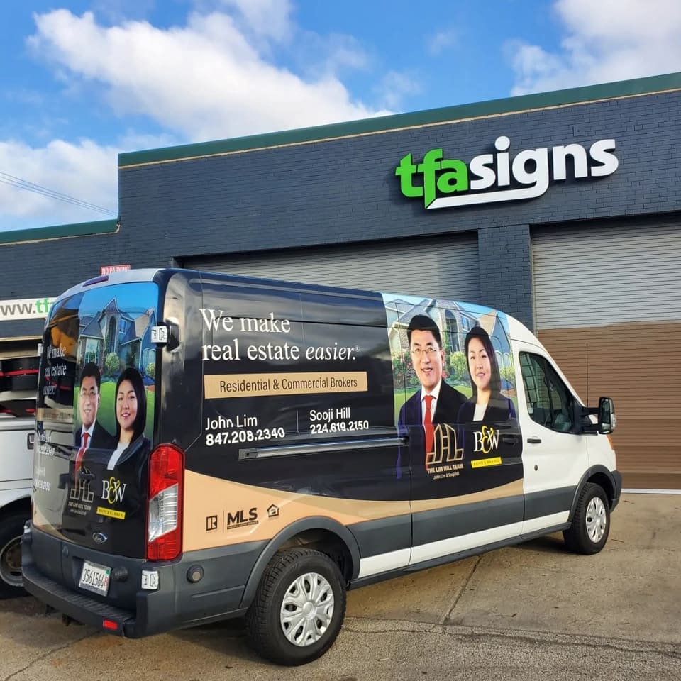 Fleet Wraps — custom sign fabrication in Chicago
