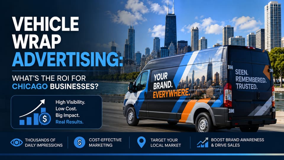 Vehicle Wrap Advertising: What's the ROI for Chicago Businesses?