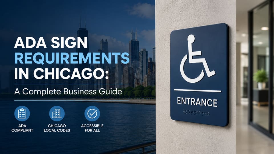 ADA Sign Requirements in Chicago: A Complete Business Guide