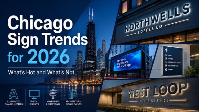 Chicago Sign Trends for 2026: What's Hot and What's Not — article illustration