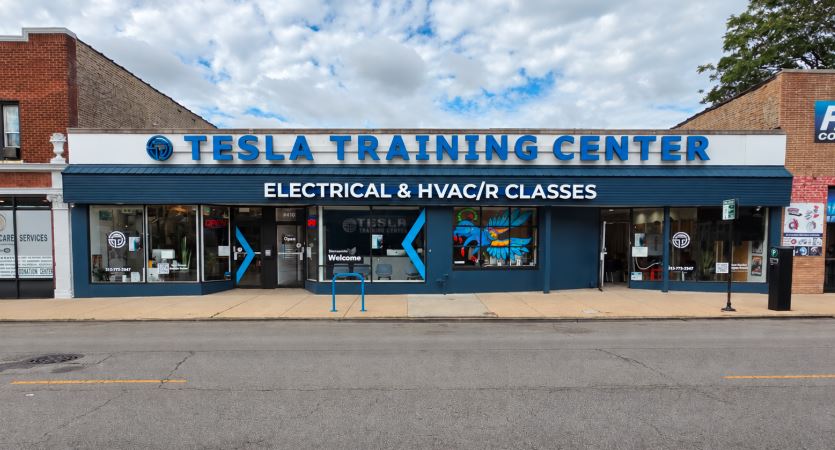 Signage on North Clark Street